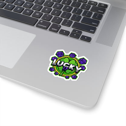 Lucky L7 Logo Sticker | Good Luck Stickers for Gamers | Fun Vinyl Decals for Laptops, Water Bottles, Scrapbooking, Gifts