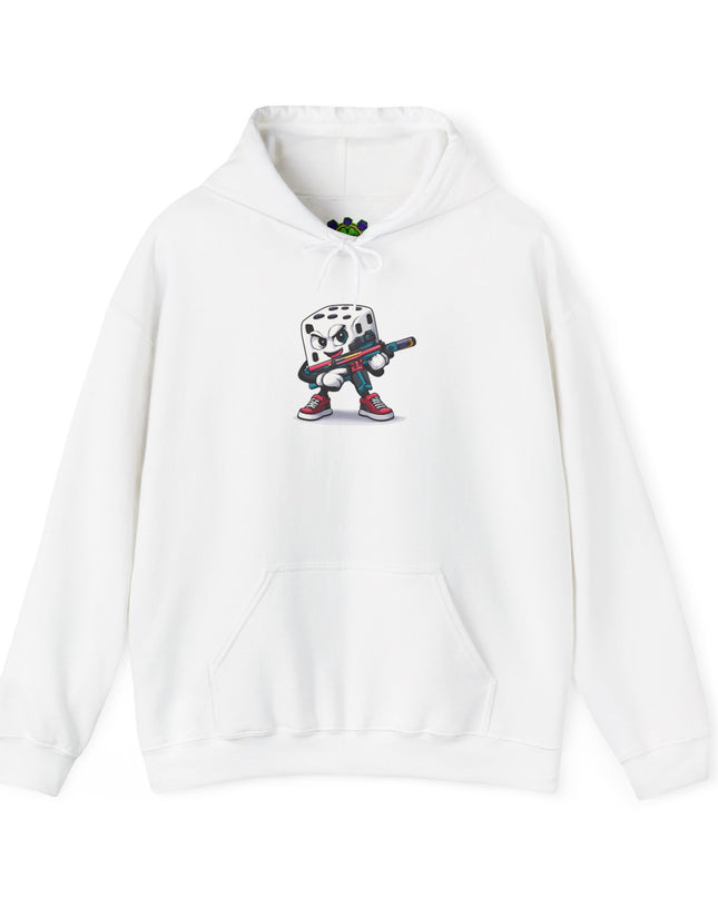 Marshmallow Gamer Hoodie — Cute Marshmallow Character with Controller