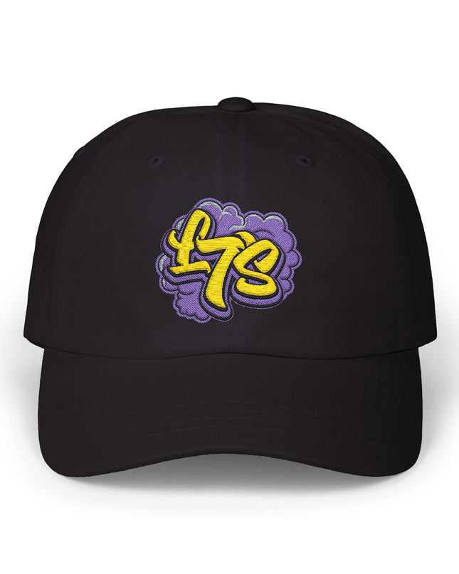 Oldy L7 (purple/yellow) - Classic Dad Cap - Casual Style Hat, Everyday Wear, Unique Gift, Outdoor Activities, Summer Accessory