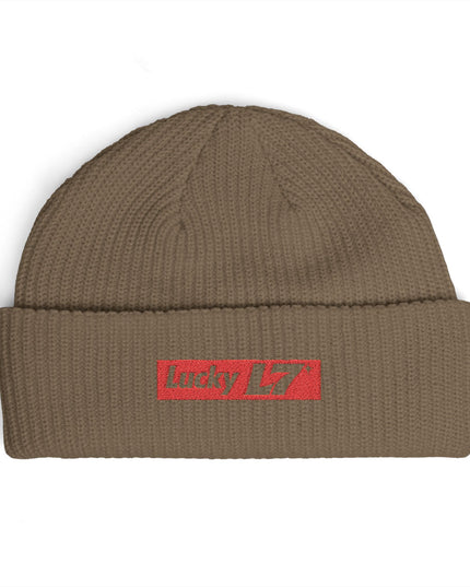 Lucky L7 Supreme - Embroidered Cuff Beanie