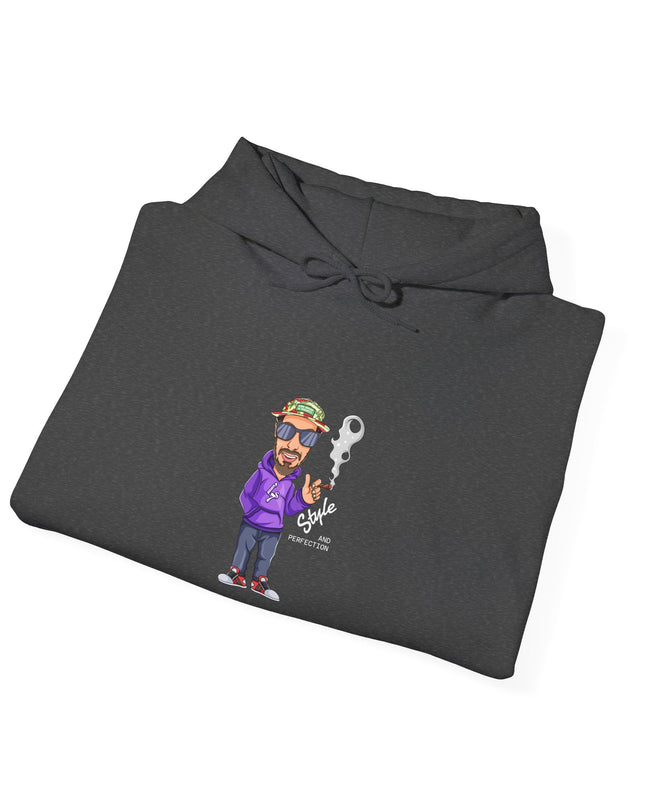 Lucky Blunt Style & Perfection - Cool Graphic Hoodie for Casual Style, Streetwear Gift, Cozy Lounge Wear, Unique Fashion Statement, Everyday Sweatshirt, Unisex Style