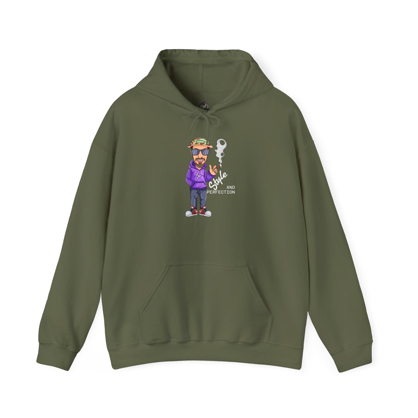 Lucky Blunt Style & Perfection - Cool Graphic Hoodie for Casual Style, Streetwear Gift, Cozy Lounge Wear, Unique Fashion Statement, Everyday Sweatshirt, Unisex Style