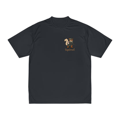 LIMITED EDITION Squirrel Performance Tee - Fun Activewear For Outdoors, Fitness Apparel, Gifts For Nature Lovers, Casual Style