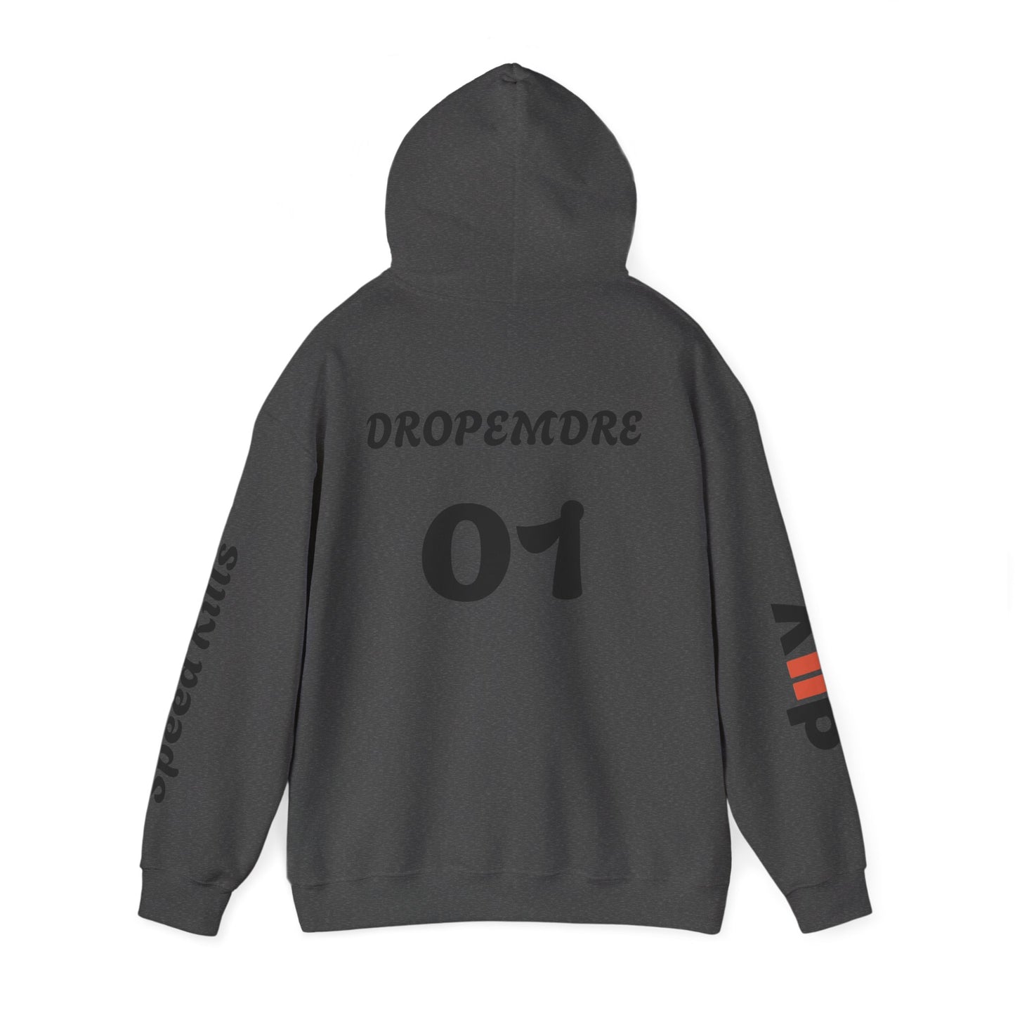 DROPEMDRE #01 Team Hoodie | Gothic Style Unisex Hoodie | Perfect for Casual Wear, Street Style, Gift for Gamers, Halloween, Everyday Comfort