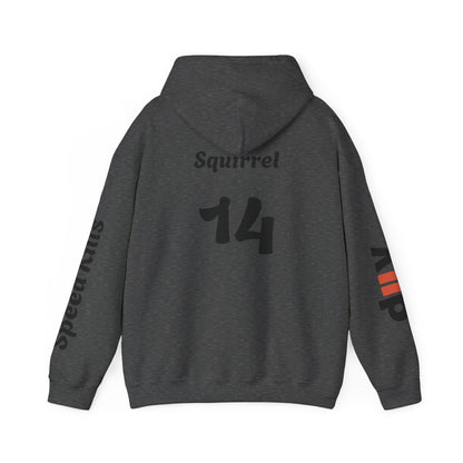 Squirrel #14 Team Hoodie | Gothic Style Unisex Hoodie | Perfect for Casual Wear, Street Style, Gift for Gamers, Halloween, Everyday Comfort