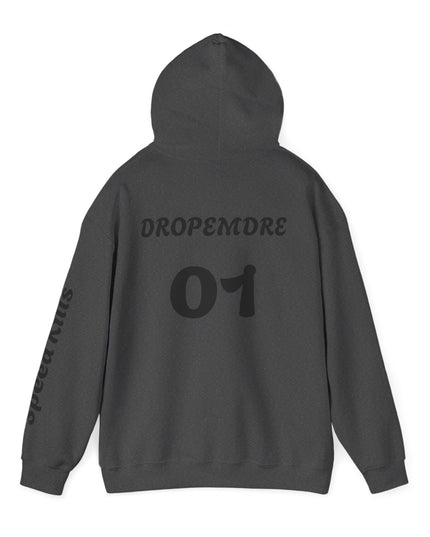 DROPEMDRE #01 Team Hoodie | Gothic Style Unisex Hoodie | Perfect for Casual Wear, Street Style, Gift for Gamers, Halloween, Everyday Comfort