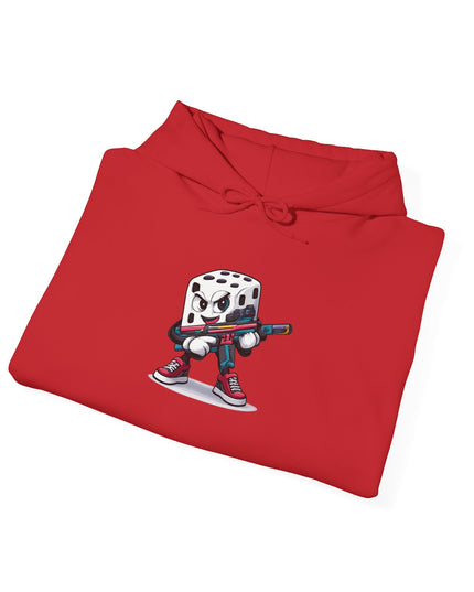Marshmallow Gamer Hoodie — Cute Marshmallow Character with Controller