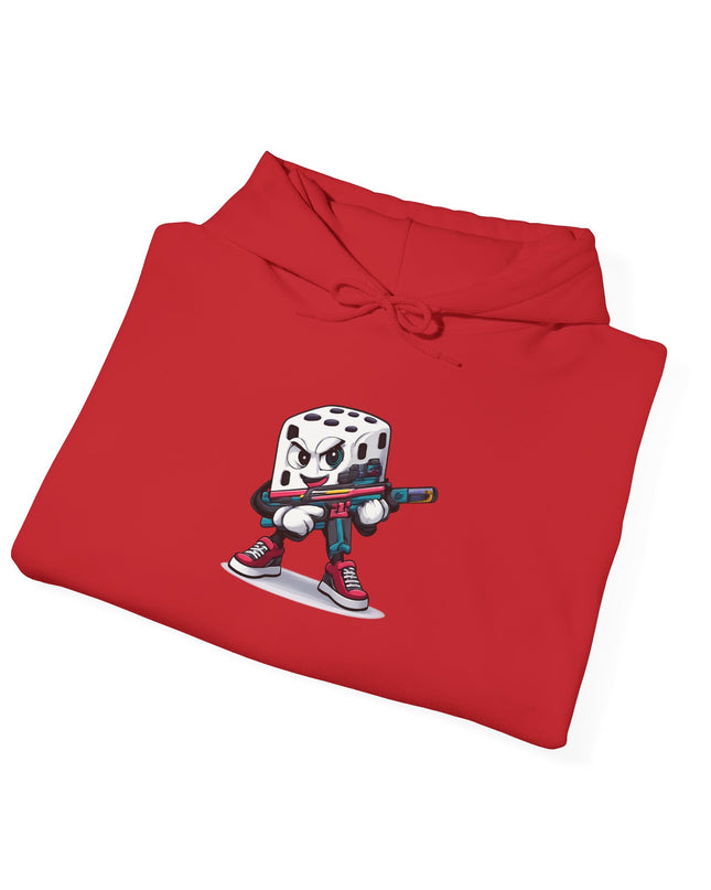 Marshmallow Gamer Hoodie — Cute Marshmallow Character with Controller