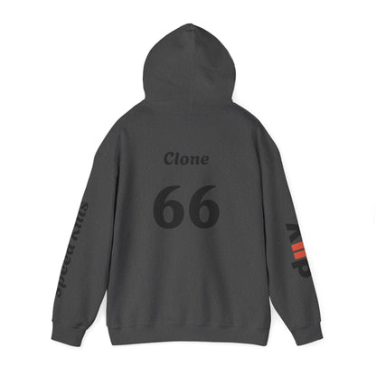 Clone #66 Team Hoodie | Gothic Style Unisex Hoodie | Perfect for Casual Wear, Street Style, Gift for Gamers, Halloween, Everyday Comfort