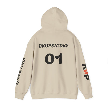 DROPEMDRE #01 Team Hoodie | Gothic Style Unisex Hoodie | Perfect for Casual Wear, Street Style, Gift for Gamers, Halloween, Everyday Comfort