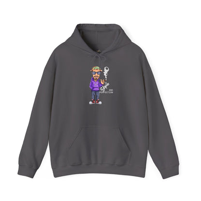 Lucky Blunt Style & Perfection - Cool Graphic Hoodie for Casual Style, Streetwear Gift, Cozy Lounge Wear, Unique Fashion Statement, Everyday Sweatshirt, Unisex Style