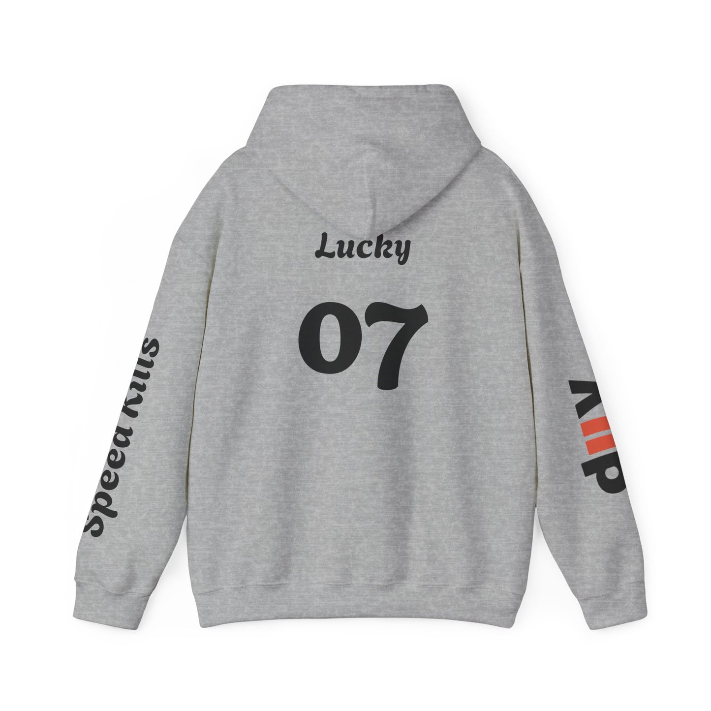 Lucky #07 Team Hoodie | Gothic Style Unisex Hoodie | Perfect for Casual Wear, Street Style, Gift for Gamers, Halloween, Everyday Comfort